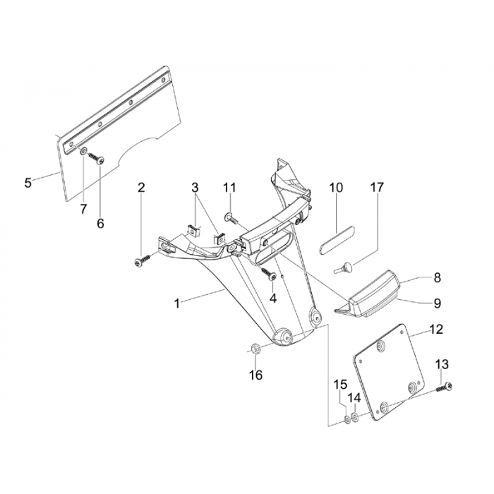 Achterspatbord-Spatlappen