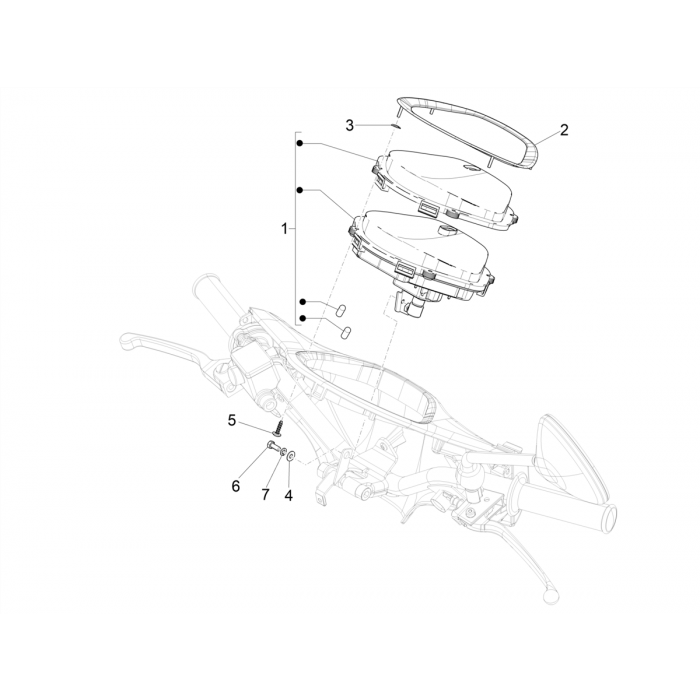 Cockpit instrumenten - Cruscotto
