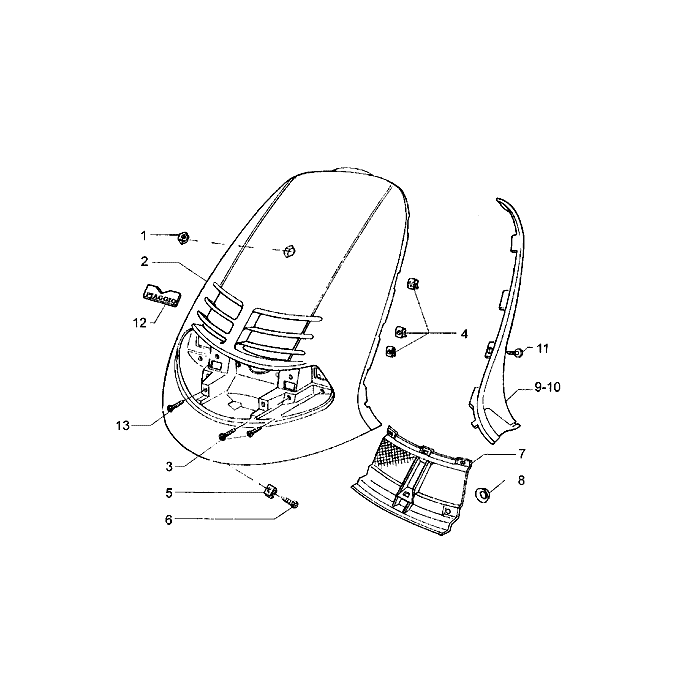Schildmasker