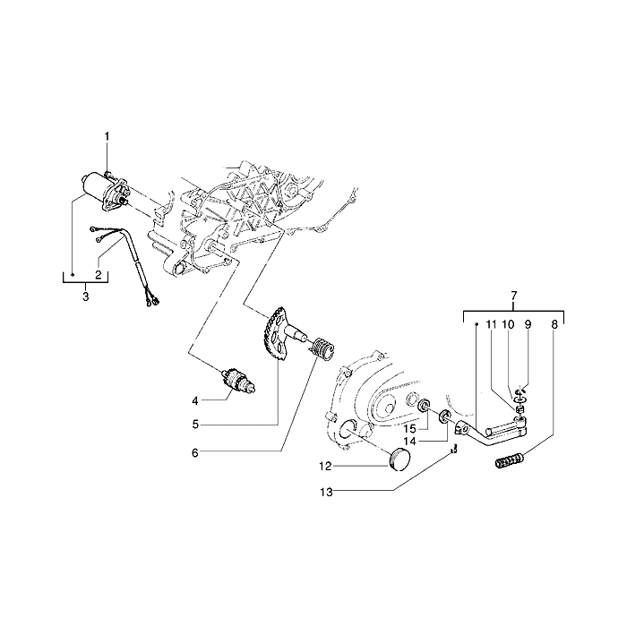 Startmotor-Kickstarter
