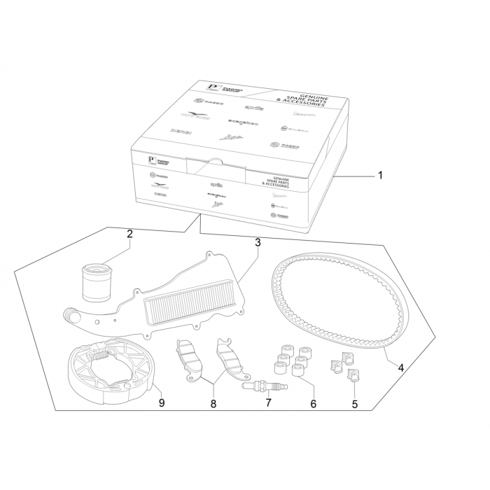 Wear and maintenance kit