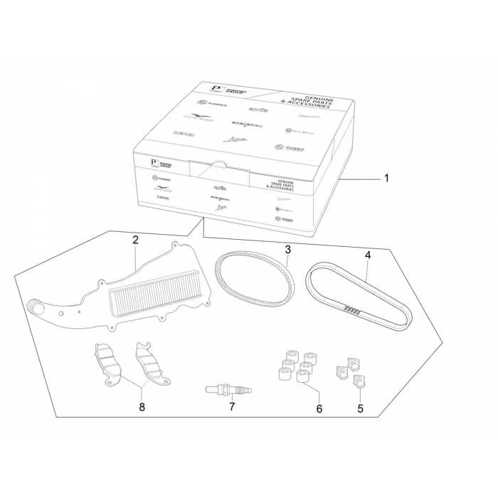Wear and maintenance kit