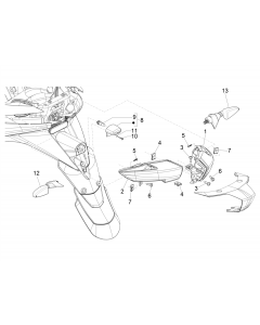 Achterlichten - Knipperlichten