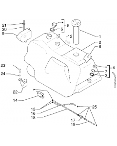 Brandstoftank