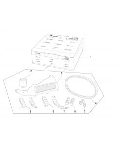 Complete wear and maintenance kit