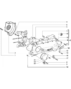 Koppelingsdeksel-Lüftergehäuse-Deckel