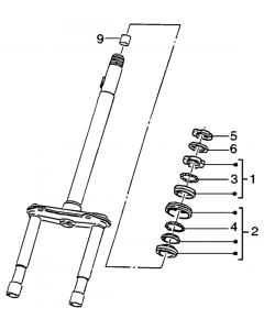Lagersteunen controlebuis